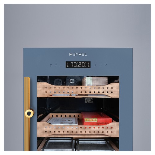 Шкаф для сигар MEYVEL MC-120BK (PRO)