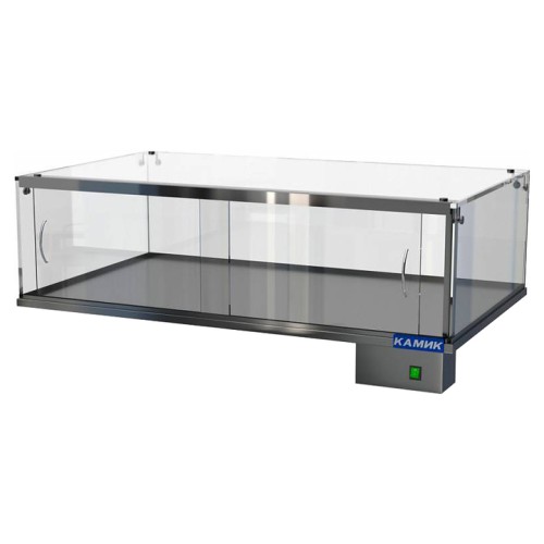 Витрина нейтральная КАМИК 1200х450х300(400) мм