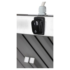 Зонт вытяжной пристенный Luxstahl ЗВП 1100х1000