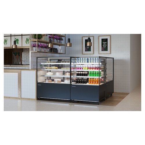 Витрина нейтральная Carboma Cosmo KC78-130 N 0,9-1 (без агрегата)