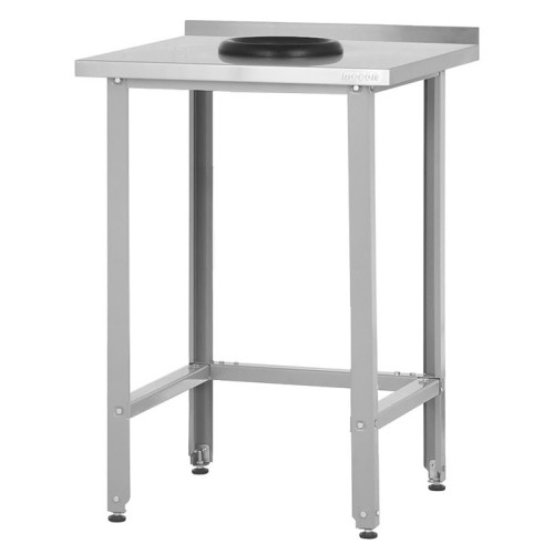 Стол для сбора отходов Mecon Norma Zn СПРн 800х800х860 мм, обвязка разборная, с бортом