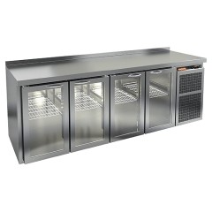 Стол холодильный HICOLD GNG 1111 BR2 HT с бортом