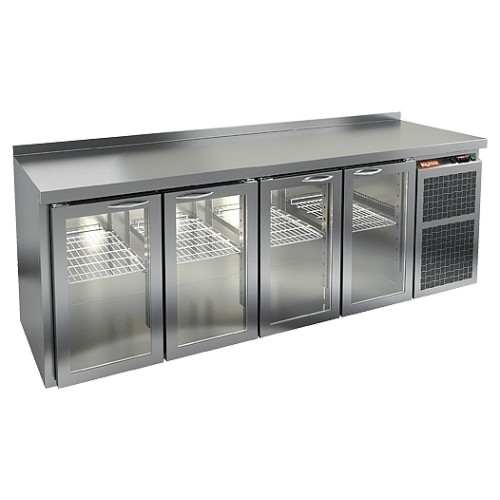 Стол холодильный HICOLD GNG 1111 BR2 HT с бортом