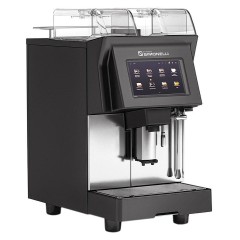 Кофемашина Nuova Simonelli Prontobar Touch 2 Grinder Tank (2 кофемолки, заливная+подключение в водопроводу, черная)