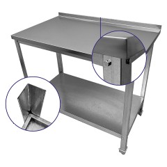 Стол производственный Abresto НСРБ-12070-УОПО