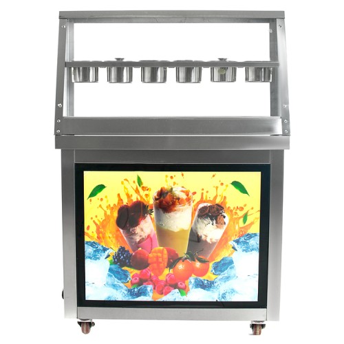 Фризер для жареного мороженого Foodatlas KCB-2Y (контейнеры, световой короб)