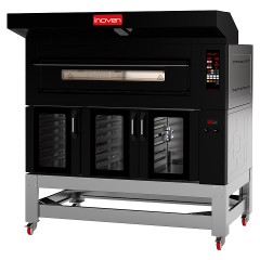 Печь подовая газовая Inoven Montania 1 120X80/1S (с расстоечным шкафом)