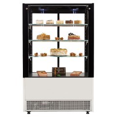 Витрина кондитерская CRYSPI Elegia Quad К 1250 Д RAL 9005
