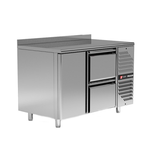 Стол холодильный POLAIR TM2GN-02-G с бортом