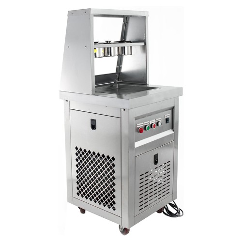 Фризер для жареного мороженого Foodatlas KCB-1F (контейнеры, световой короб)