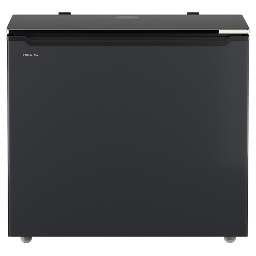 Ларь морозильный Hiberg PF 25 NFXd темно-серый