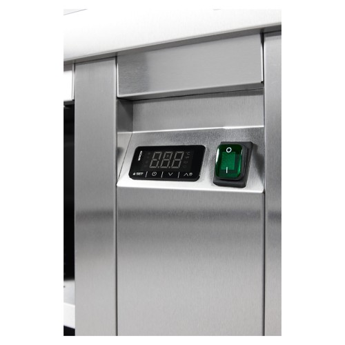 Стол тепловой Restoinox Т-СПЗК-10/6-Б закрытый с бортом