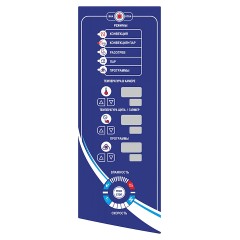 Пароконвектомат Abat ПКА 10-1/1ПМ2 (нерж. лицевая панель)