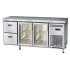 Стол холодильный Abat СХС-60-02 (2 двери-стекло, 2 ящика, без борта)