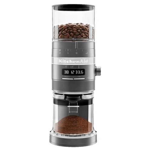 Кофемолка электрическая KitchenAid 5KCG8433EMS серебряный медальон