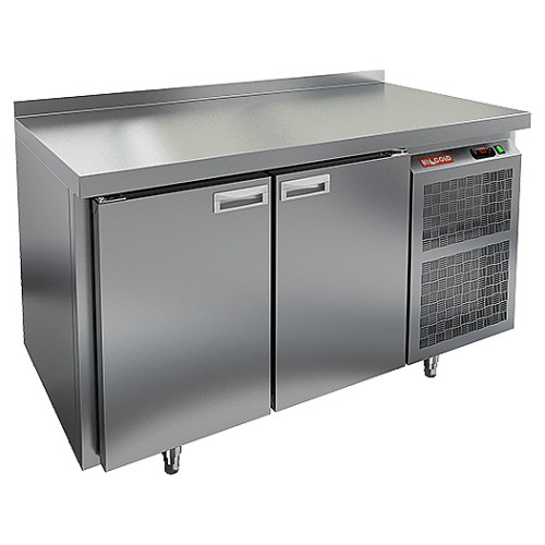 Стол холодильный HICOLD GN 11/TN (R600) с бортом