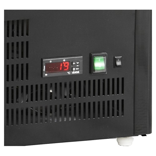 Витрина холодильная TEFCOLD UPD80 черная