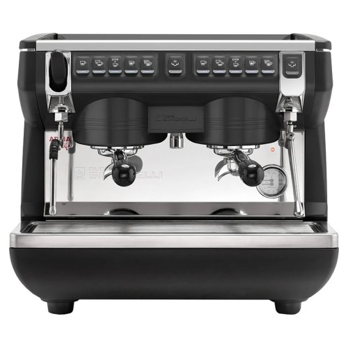 Кофемашина Nuova Simonelli Appia Life Compact 2 Gr V черная, высокие группы, экономайзер, автомат