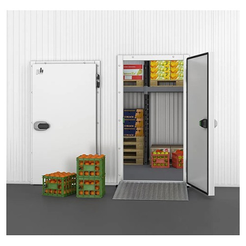 Дверь распашная для холодильной камеры ПРОФХОЛОД Оптима РДО О 800 2000 100 (800x2000 мм, панель 100 мм)