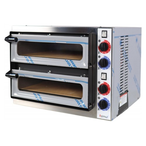 Печь для пиццы Azimut Small Nevo NEVO 2/40 Glass & Light (4 thermostats)