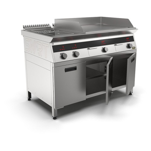 Плита индукционная комбинированная SMART INDUCTION K76-3KPPN (с грилем)