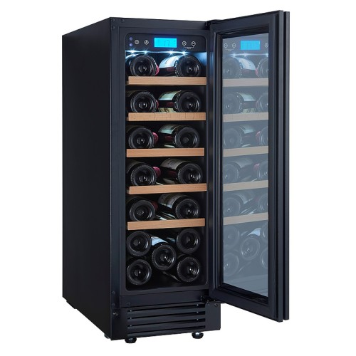Винный шкаф Cellar Private CP020-1TBH черная дверь