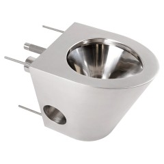 Унитаз антивандальный Oceanus 1-012.1(P) (нерж. сталь) P-выход