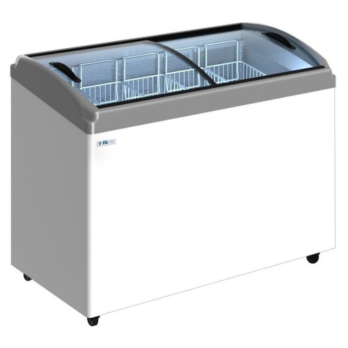 Ларь морозильный ITALFROST (CRYSPI) CF200C + 3 корзины, серый