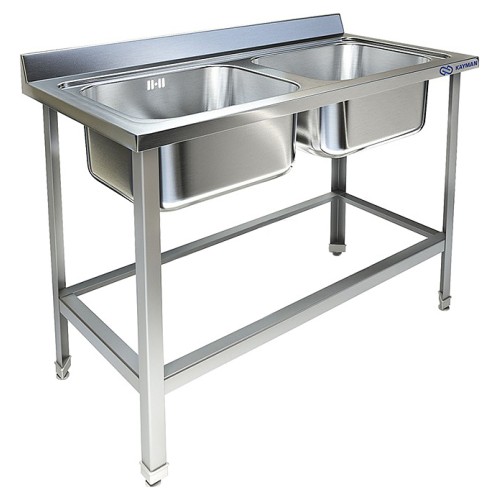 Ванна моечная KAYMAN ВМЦ-312/77 с отверстием