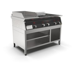 Плита индукционная комбинированная SMART INDUCTION K96-35PKB (с грилем)