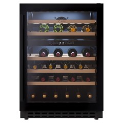Винный шкаф Lex LWD6046BL dual zone черный