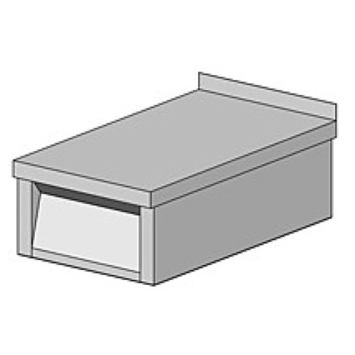 Модуль нейтральный ЦМИ МНПИБ-40/70 с бортом (400х700х230 мм)