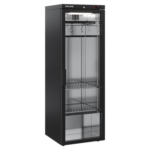Шкаф холодильный POLAIR CS104-Meat Black (штанга + 2 полки)
