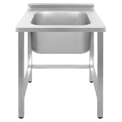 Ванна моечная Luxstahl ВМ1 6/6/8.5 (0.8) без фартука