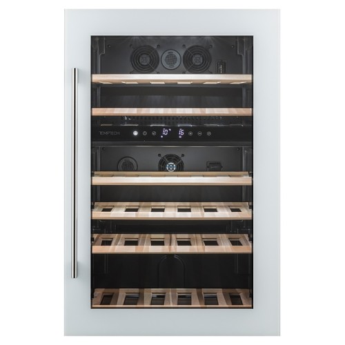 Винный шкаф Temptech Oslo OZ90DW двухзонный белый