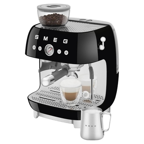 Эспрессо кофемашина SMEG EGF03BLEU черная
