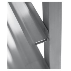 Тележка-шпилька для противней Luxstahl ТШГ-6 (600x400) нерж. с рабочей поверхностью