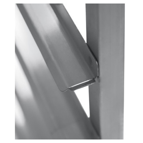 Тележка-шпилька для противней Luxstahl ТШГ-6 (600x400) нерж. с рабочей поверхностью