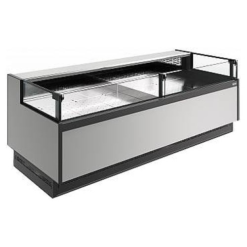 Витрина холодильная Carboma Bavaria 4 GC110 SP 2,5-2 версия 2.0 9006-9005 (без боковин)