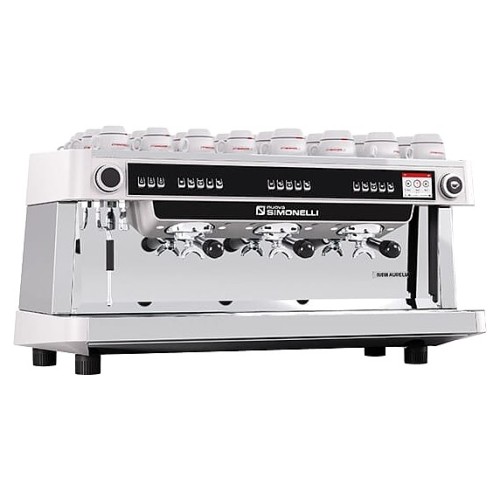Кофемашина автоматическая Nuova Simonelli Nuova Aurelia MP 3Gr 380V white+high groups