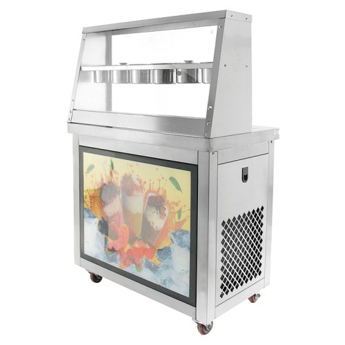 Фризер для жареного мороженого Foodatlas KCB-2Y (контейнеры, световой короб)