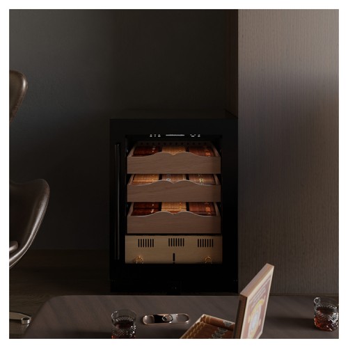 Сигарный шкаф Libhof BR-650 Black