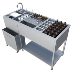 Станция коктейльная BARMADE Рэбитс (1500х600х900 мм)