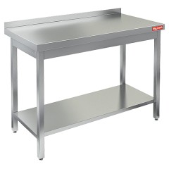 НСО-13/7БП стол произ. с полкой,  пристенн., HICOLD RUS