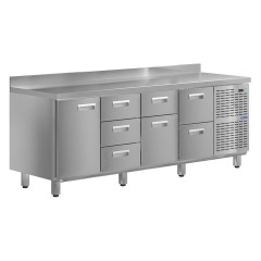 Стол холодильный KAYMAN КСХ-1342/60 (1 дверь, 7 ящиков)