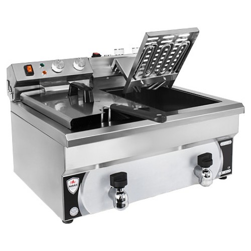 Фритюрница электрическая Yukon Eco Class MFR-60E 8+8 л