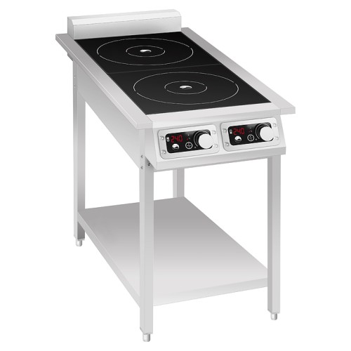 Плита индукционная INDOKOR IN3500-2PRO линия 700 на подставке