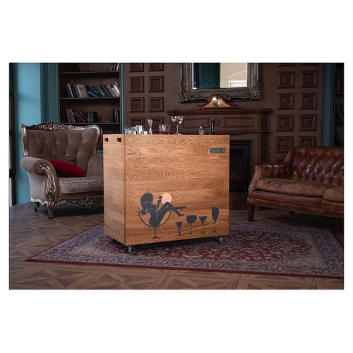 Кейтеринг станция BARMADE 906090 (900х520х900 мм), металл