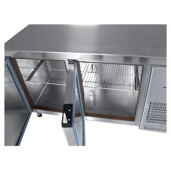 Стол холодильный Abat СХС-60-01 (две двери, борт)