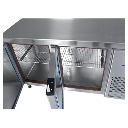 Стол холодильный Abat СХС-60-01 (две двери, борт)